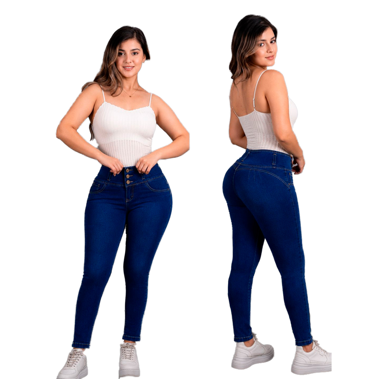 Jeans Skinner de 3 Botones