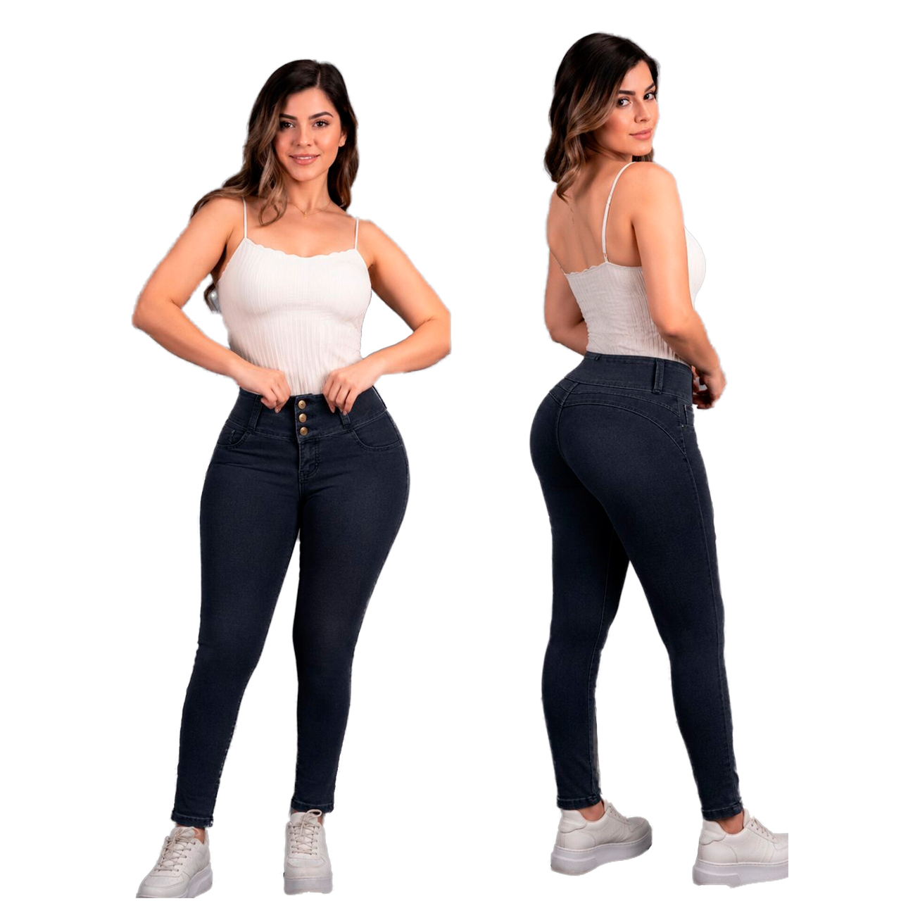 Jeans Skinner de 3 Botones