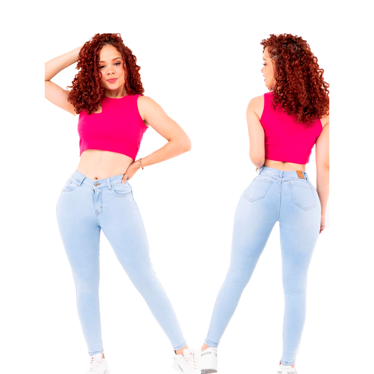 Skinne Jeans de 1 Botón