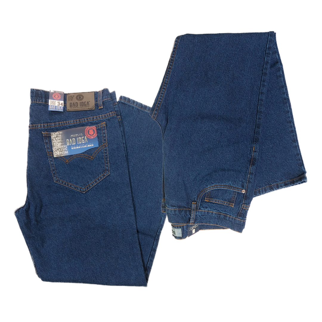 Jean Clásico Azul Para Hombre